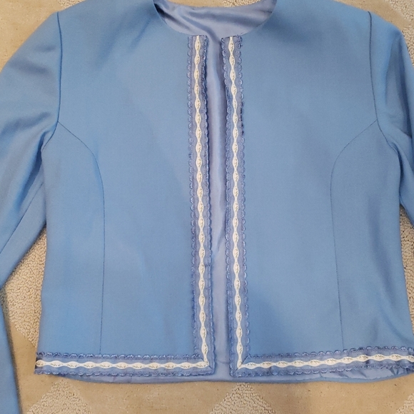 Vinrage Dress and Jacket Set, Sz S - Picture 6 of 9